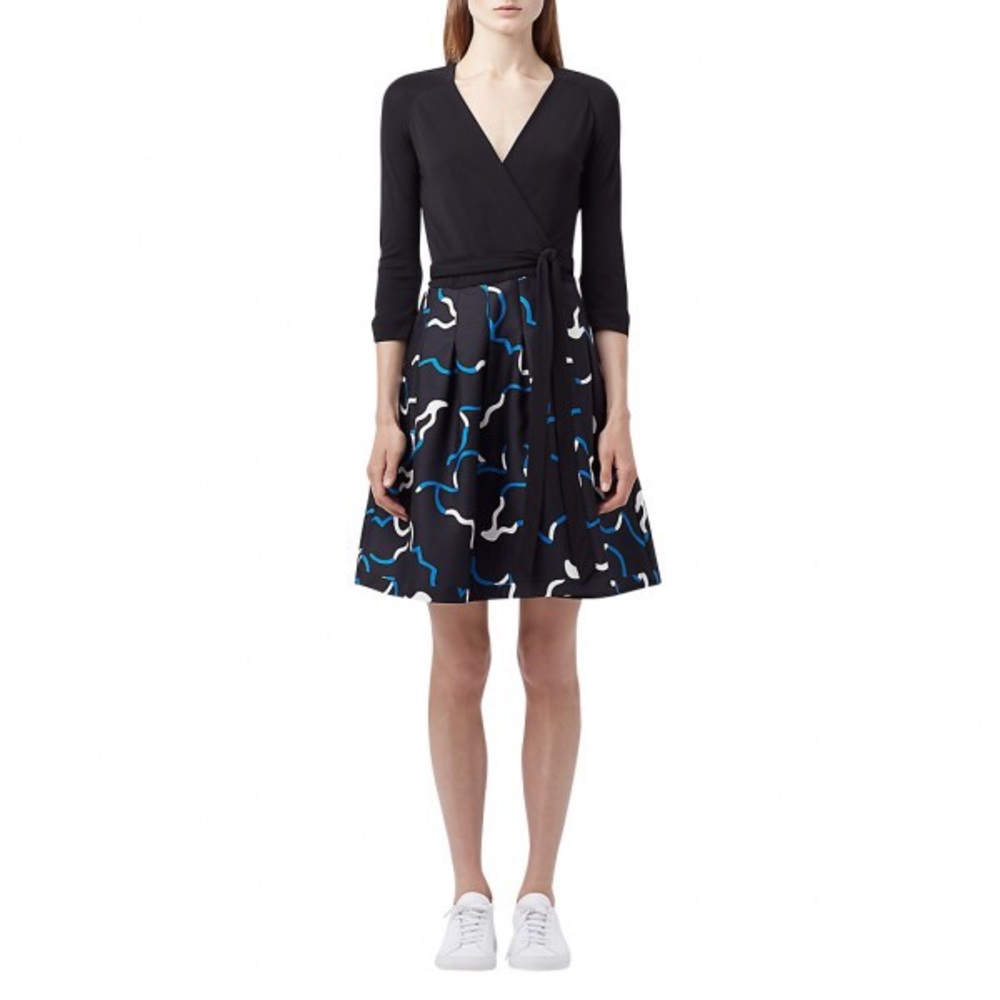 Diane Von Furstenberg Jewel Wrap Dress